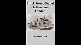 Brook Street Chapel Tottenham London by Johne Frost