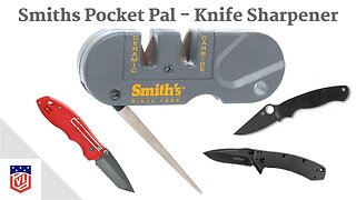 Smith's Pocket Pal Knife Sharpener - How To Use