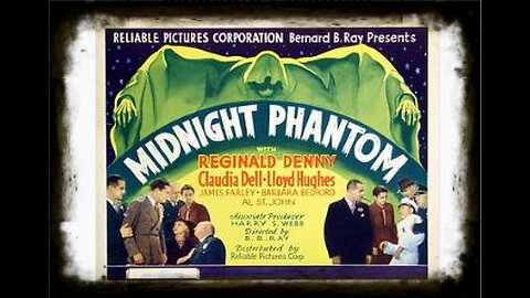 Midnight Phantom 1935 | Classic Mystery Drama | Vintage Full Movies | Crime Drama