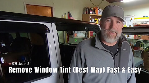 Remove Window Tint (Best Way) Fast & Easy