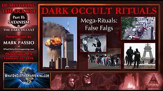 Dark occult rituals?