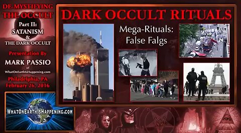 Dark occult rituals?