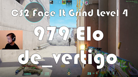 CS2 Face-It Grind - Face-It Level 4 - 979 Elo - de_vertigo