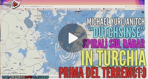 NWO, GEOINGEGNERIA: Turchia Terremoto, Radar, Michael Yuri Janitch