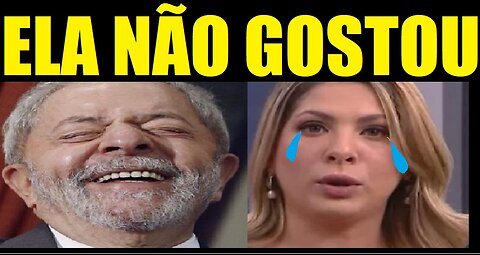 DANIELA LIMA NÃO GOSTOU DO QUE DISSE O LULA! ELA VAI FAZER O L?