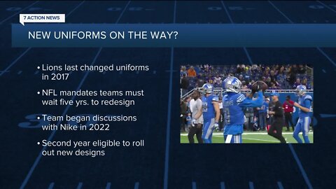 Lions uniform changes could be happening for 2023, Amon-Ra St. Brown hints to stay tuned