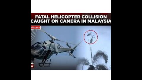 Parade training turns fatal in Malaysia helicopter collision