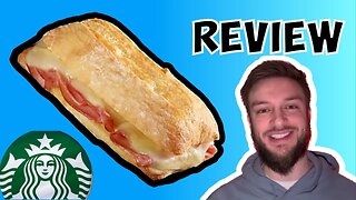 Starbucks NEW Ham and Swiss Baguette review