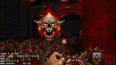 Doom 2 Balls of Steel Community Project [RC2] Level 1 UV with 100.0% in 12 :01