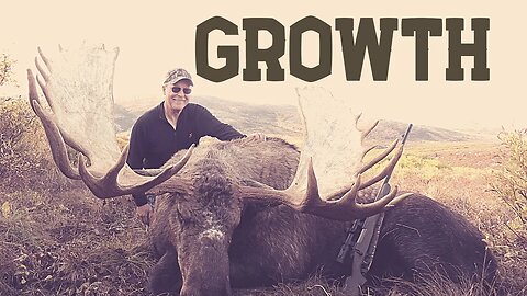 "Growth" Modern Day Mountain Man, Moose and Grizzly Bear Hunting with Guide, Billy Molls