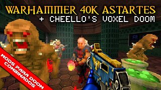 Voxel Doom + Warhammer 40k Astartes [Mods para Doom Combinados]