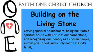 Building on the Living Stone