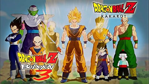 Dragon Ball Z: Kakarot with DBZ Budokai 3 Intro Opening Music