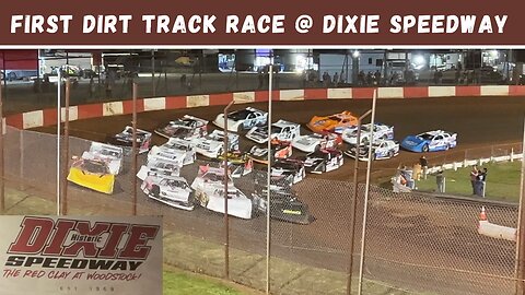 First Dirt Track Race at Dixie Speedway