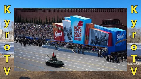 Victory Day parade on Red Square in Moscow - May 9, 2024 (Swedish subtitles)