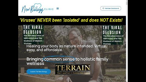 Dr Tom Cowan: TERRAIN! The Worldwide 'Health' System is Corrupt and FAKE! [03.05.2024]