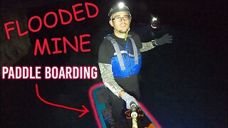 CAVE Paddle Boarding an Underground River through ABANDONED MINE 😱 Red River Gorge - SUP Kentucky