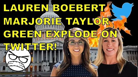 Lauren Boebert and Marjorie Taylor Green go nuclear on Twitter at House Oversight Committee hearing!