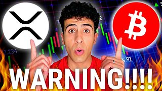 ⚠️ XRP and Crypto: A BIG *WARNING* TO YOU ⚠️