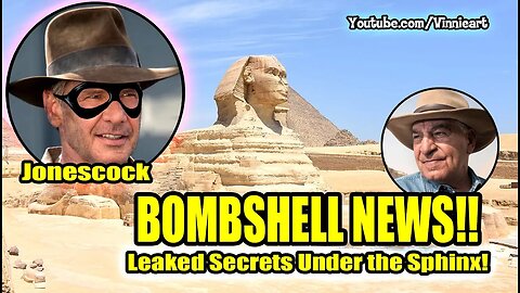 Indiana Jonescock LEAKED Secret Photos UNDER Great Sphinx of Egypt!