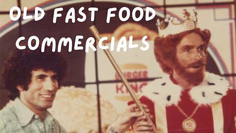 Vintage Fast Food Restaurant Tv Commercials