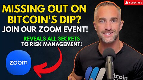 Why is Bitcoin Price Down? Zoom Event at 6PM Reveals All You Need to Know!