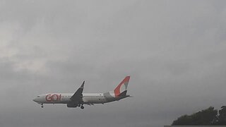 Boeing 737 MAX 8 PR-XMP na aproximação final antes de pousar em Manaus vindo de Porto Velho