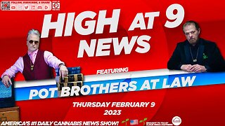 High At 9 News : featuring Pot Brothers at Law - Thursday February 9th, 2023