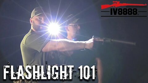 NIGHT TIME Handgun & Flashlight Tactics!