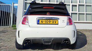 BWRAAAP! RECORD MONZA exhaust Abarth 595C Turismo MTA sound