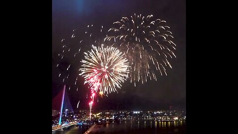 Spectacular Fireworks Light Up Da Nang New Year