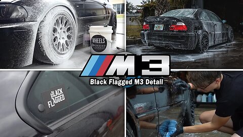 BMW E46 M3 | The Black Flagged M3 gets DETAILED