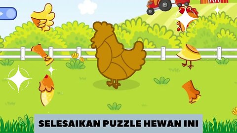 Game Anak Edukasi Hewan & Buah - Bermain Puzzle Hewan #3
