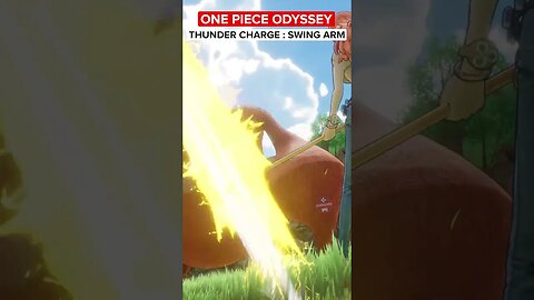 THUNDERBOLD CHARGE : SWING ARM - ONE PIECE ODYSSEY [4K 60FPS] #shorts