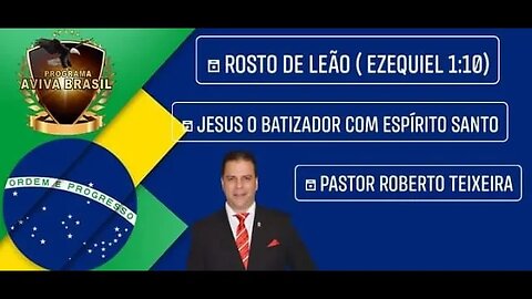 PROGRAMA AVIVA BRASIL- TEMA: Rosto de Leão(Ezequiel 1:10)-#tvgrandenatalhdtv