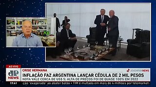 EstaoFalandoNisso# - Argentina lança nova moeda com valor de 2 mil pesos.