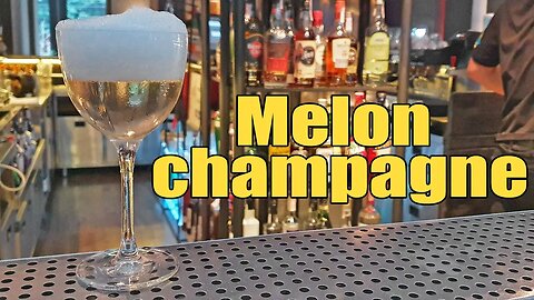 How to make MELON CHAMPAGNE COCKTAIL by Mr.Tolmach