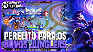 O HERÓI PERFEITO PRA INICIANTES NA JUNGLE | MLBB