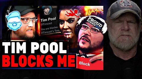 Tim Pool Simping for Eliza Bleu Blocks The Quartering?