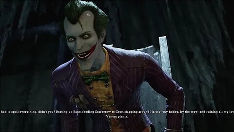 The JOKER on His Killing Joke Throne (Return to Arkham Asylum)