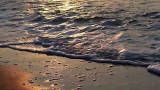 Sea Sunset And Soothing Sounds Of Sea Waves | 10 Hours | #asmr #sunset #seasound #wavesounds