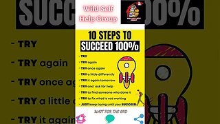 🔥10 steps to succeed 100%🔥#shorts🔥#wildselfhelpgroup🔥5 February 2023🔥