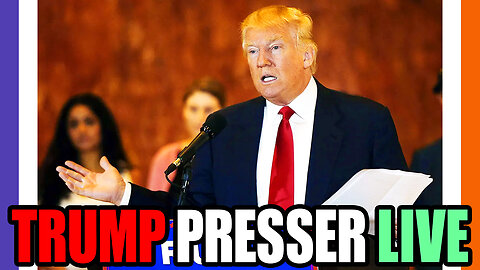 🔴LIVE: Trump Presser From Trump Hotel Atrium 🟠⚪🟣