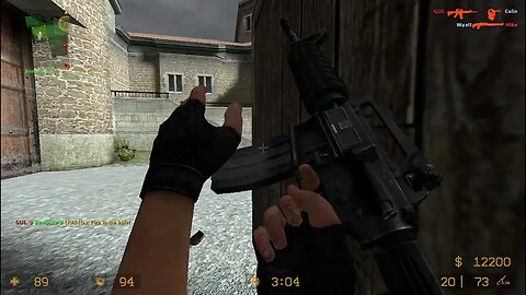 Counter Strike Source Cobblestone Bots #21 Using Found Weapon