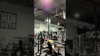 225lbs incline bench press x8 #shortsvideo #gym #fitness