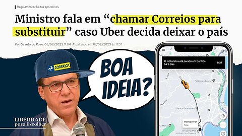 Ministro fala em chamar os Correios para substituir o Uber? E uma recessão global em 2023?