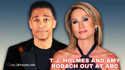 T. J. Holmes And Amy Robach Out At ABC