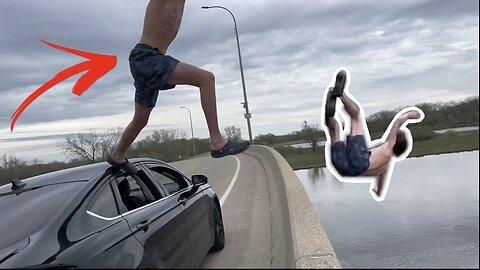 Bridge Jumping Off Cars!