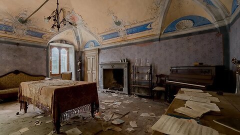 Abandoned Millionaires Family Mansion of Ferrari With Everything Left Behind