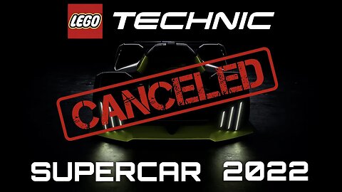 LEGO CANCELS Technic Super Car 2022 (42143)